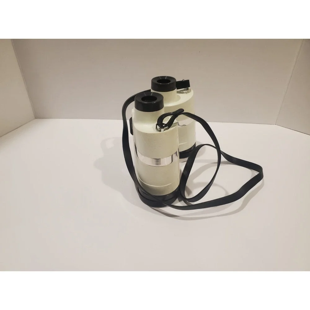 Vintage Sears 6234 Binoculars 7x35 Wide Angle Fully Coated w/ Case & Lens Cover
